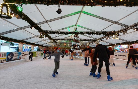 Schaatsen in Blankenberge