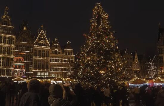 Kerstmarkt in Antwerpen